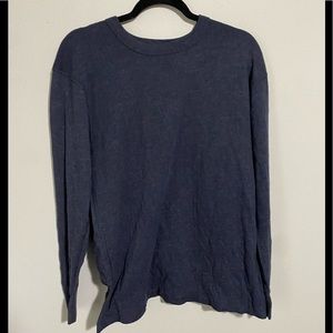 Champion long sleeve T shirt (blue).